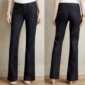 Pilcro & the letterpress flare jeans